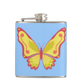 Daytime Butterfly Flachmann (Vorderseite)