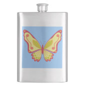 Daytime Butterfly Flachmann (Vorderseite)