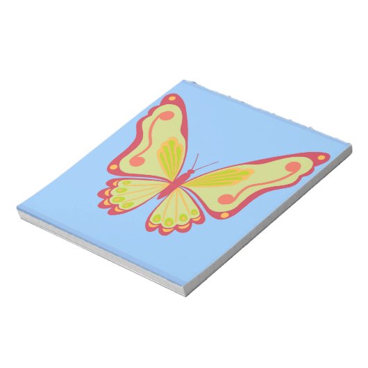 Daytime Butterfly Notizblock (Rotiert)