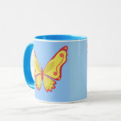 Daytime Butterfly Tasse (Vorderseite Links)