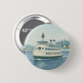 Daytime Ferry Weihnachten Button (Vorne & Hinten)