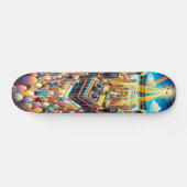 Daytime Festival Vibes Skateboard (Horizontal)