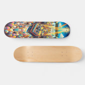 Daytime Festival Vibes Skateboard (Horizontal)