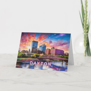 Dayton Abstract Art Karte