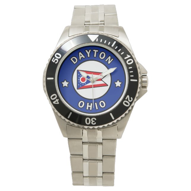 Dayton Ohio Armbanduhr (Vorderseite)