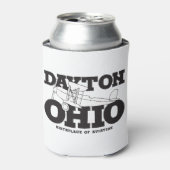 Dayton Ohio Art Geburtsort von Luftfahrt Dosenkühler (Kanne Vorderseite)