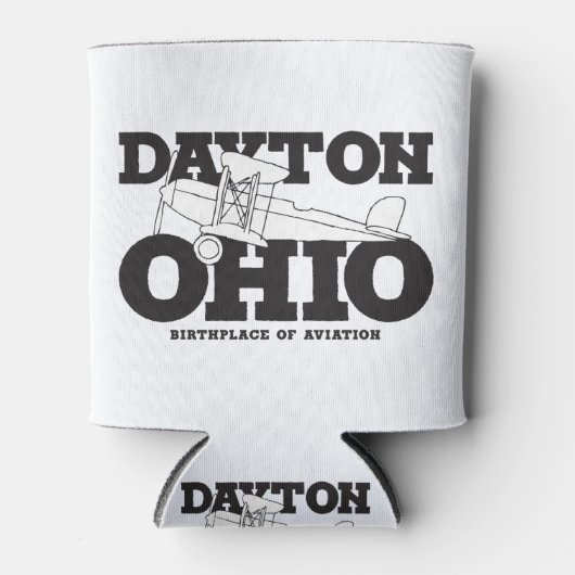 Dayton Ohio Art Geburtsort von Luftfahrt Dosenkühler (Vorderseite)