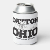 Dayton Ohio Art Geburtsort von Luftfahrt Dosenkühler (Kanne Rückseite)