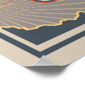 Dayton, Ohio Art Print - Travel Poster v2 (Ecke)