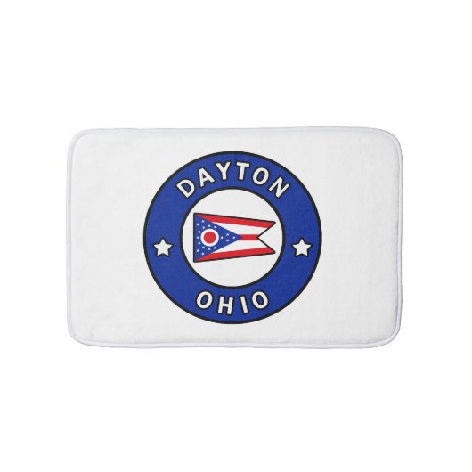 Dayton Ohio Badematte (Vorderseite)