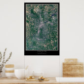 Dayton Ohio From Space Satellite Map Poster (Küche)