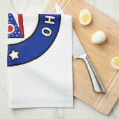 Dayton Ohio Geschirrtuch (Viertel Falte)