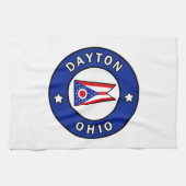 Dayton Ohio Geschirrtuch (Horizontal)