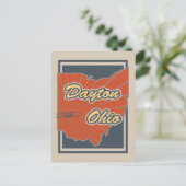 Dayton, Ohio Postcard - Travel Postcard Postkarte (Stehend Vorderseite)