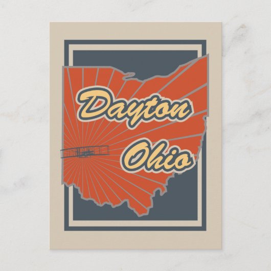 Dayton, Ohio Postcard - Travel Postcard Postkarte (Vorderseite)