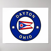Dayton Ohio Poster (Vorne)