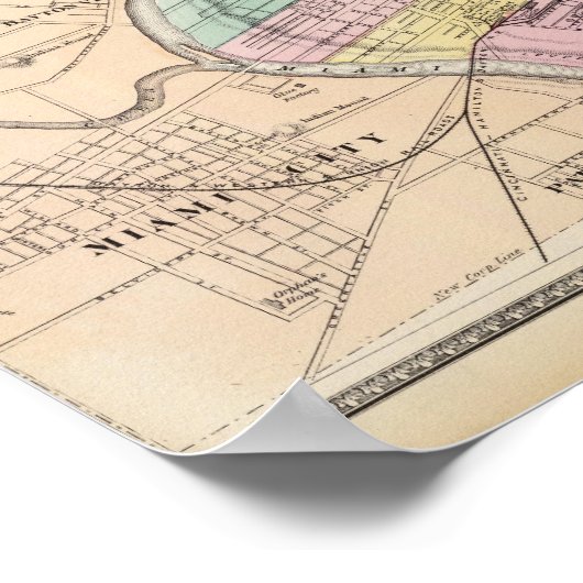 Dayton, Ohio Poster (Ecke)