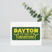 Dayton Ohio Postkarte (Stehend Vorderseite)