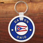 Dayton Ohio Schlüsselanhänger (Vorderseite)