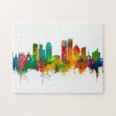 Dayton Ohio Skyline Puzzle (Horizontal)
