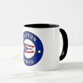 Dayton Ohio Tasse (VorderseiteRechts)