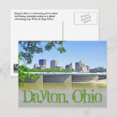 Dayton, Ohio, USA Postkarte (Vorne/Hinten)