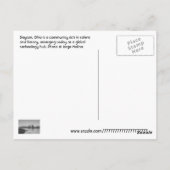 Dayton, Ohio, USA Postkarte (Rückseite)