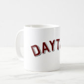 Dayton, Ohio Vintag Arch Kaffeetasse (Vorderseite Links)