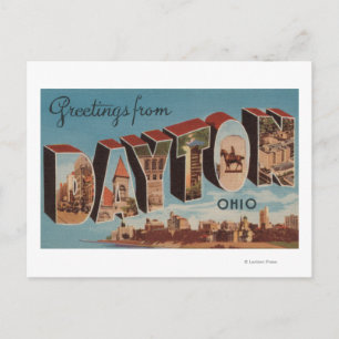Dayton, OhioLarge Letter ScenesDayton, OH Postkarte