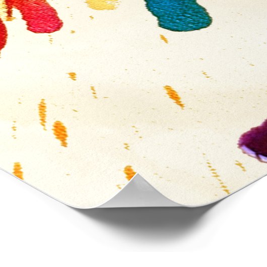 Dayton Skyline Poster (Ecke)