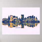 Dayton Skyline Poster (Vorne)