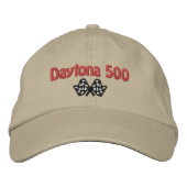 Daytona 500  Racing Cap Bestickte Baseballkappe (Vorderseite)