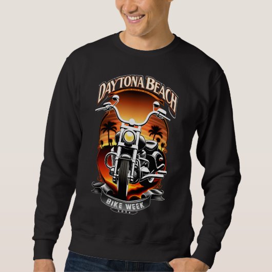 Daytona Beach Bike Week 2024 Sweatshirt (Vorderseite)
