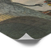 Daytona Beach, FL - Boardwalk View Beach Poster (Ecke)