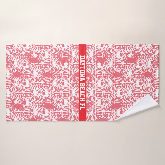 Daytona Beach FL Custom Badehandtuch (Badehandtuch)