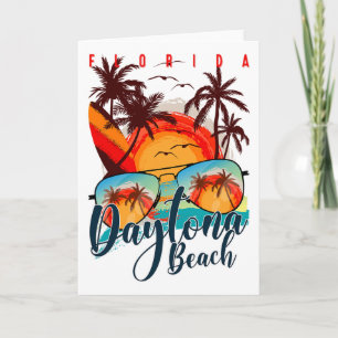 Daytona Beach Fl. Sommerurlaubsreise - Florida B Karte