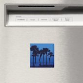 Daytona Beach FL Tropical Palm Tree Moon Magnete Magnet (In Situ (Geschirrspüler))