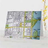 Daytona Beach, FL Vintage Karte (Gelbe Blume)