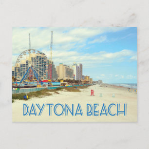 Daytona Beach Florida Beach Foto Postkarte
