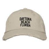 Daytona Beach, Florida bestickte Cap Baseballkappe (Vorderseite)