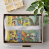 Daytona Beach Florida FL Großer Brief Postkarte Seidenpapier (Geschenk)