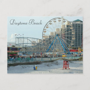 Daytona Beach Florida Foto Postcard Keepake Postkarte
