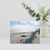 Daytona Beach Florida Foto Postcard Keepake Postkarte (Stehend Vorderseite)