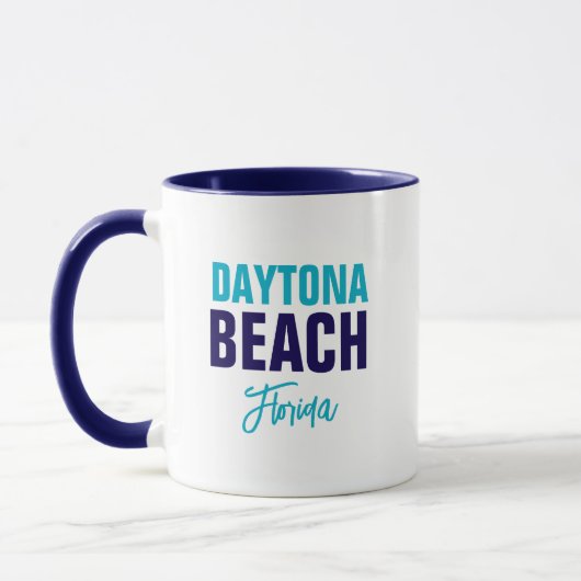 Daytona Beach Florida Kaffeetasse (Links)