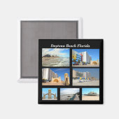 Daytona Beach Florida Magnet (Vorderseite/Rückseite)