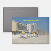Daytona Beach Florida Magnet (Vorderseite/Rückseite)