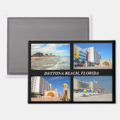 Daytona Beach Florida Magnet (Vorderseite/Rückseite)