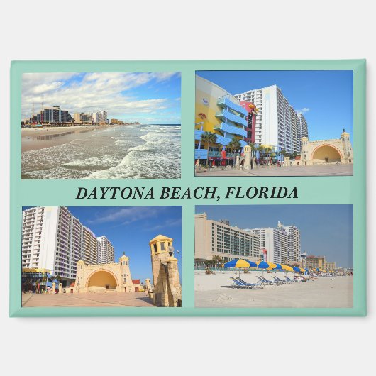 Daytona Beach Florida Magnet (Vorderseite)