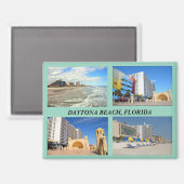 Daytona Beach Florida Magnet (Vorderseite/Rückseite)