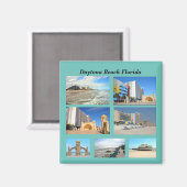 Daytona Beach Florida Magnet (Vorderseite/Rückseite)